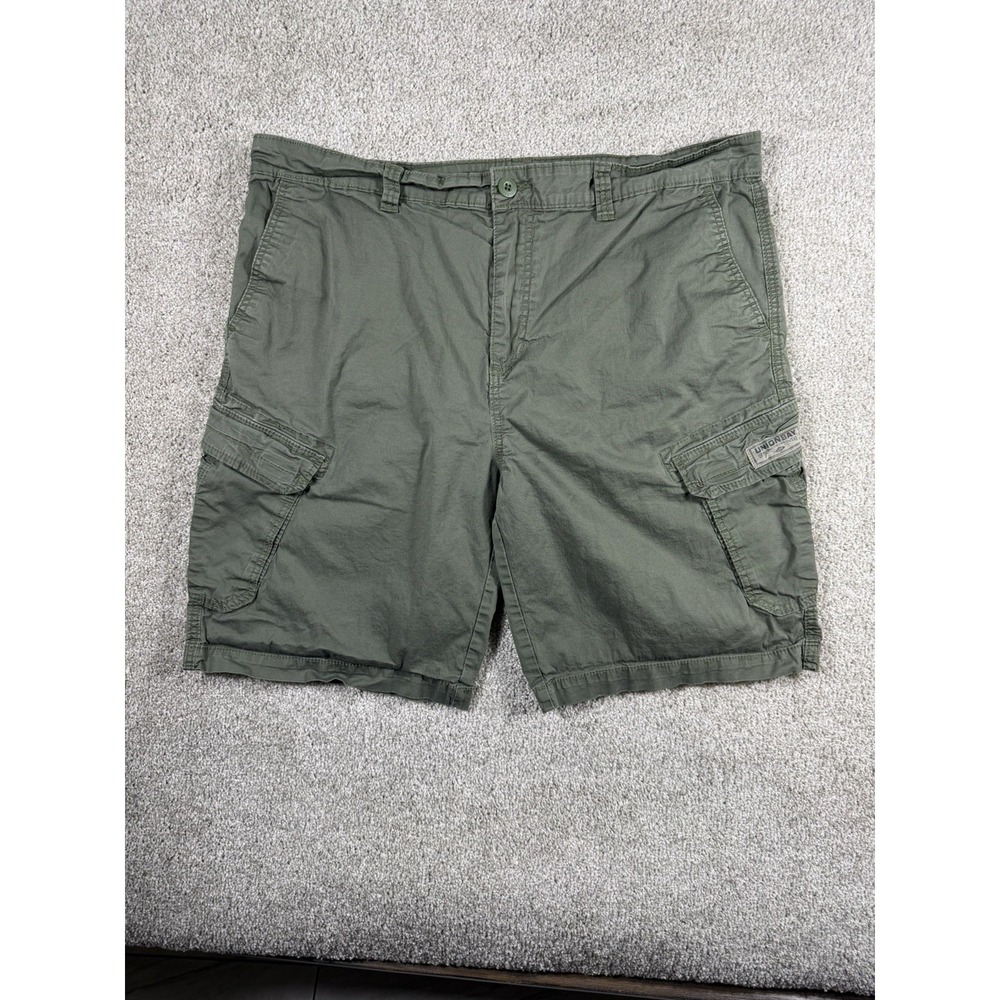 Union Bay Green Cargo Shorts Mens‎ 42 Classic Fit Workwear Pockets